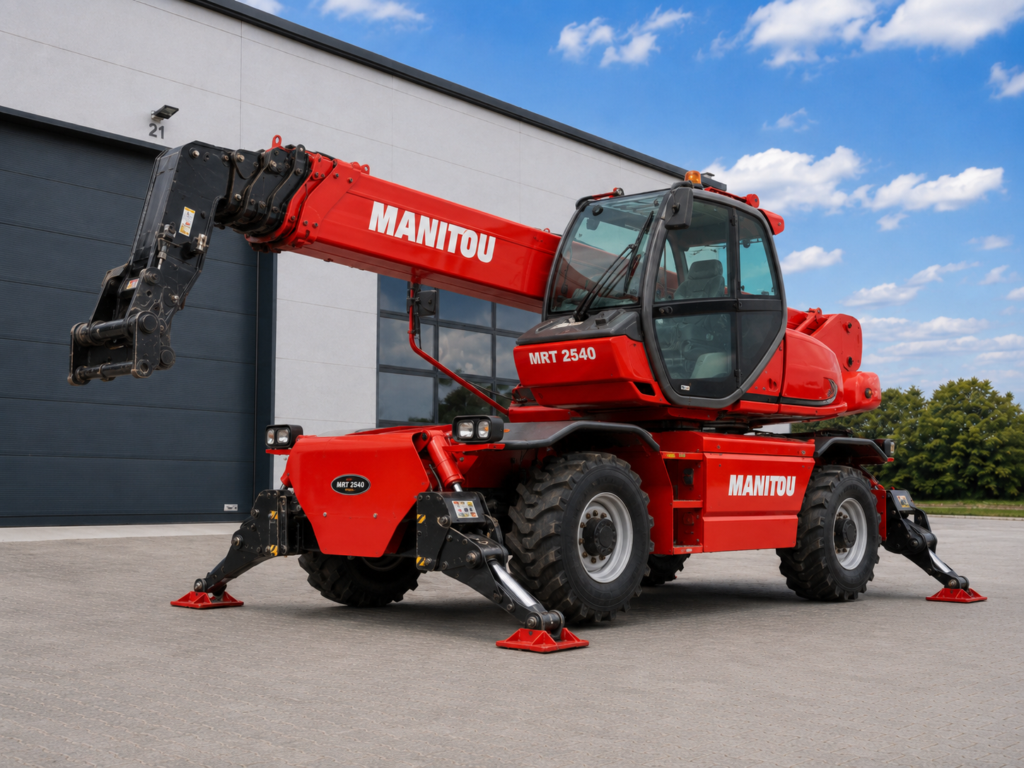 Ładowarka teleskopowa Manitou MRT2540